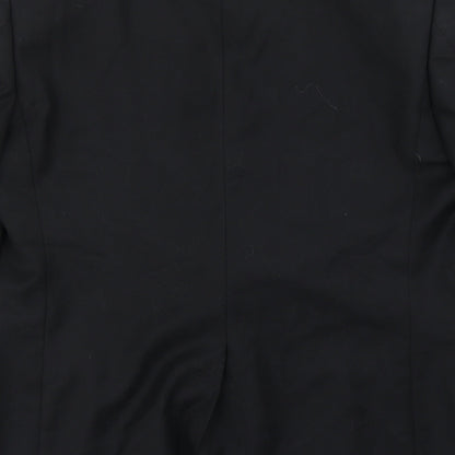 Mens UK Size 40 Karl Jackson Regular Black Suit Jacket