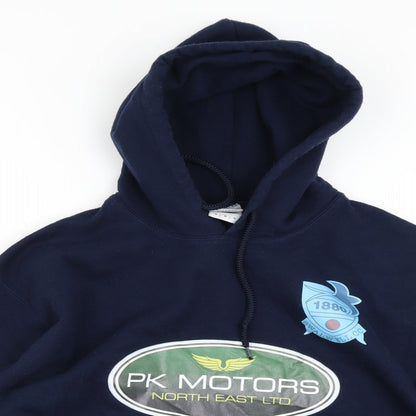 Gildan Mens Blue   Pullover Jumper Size M