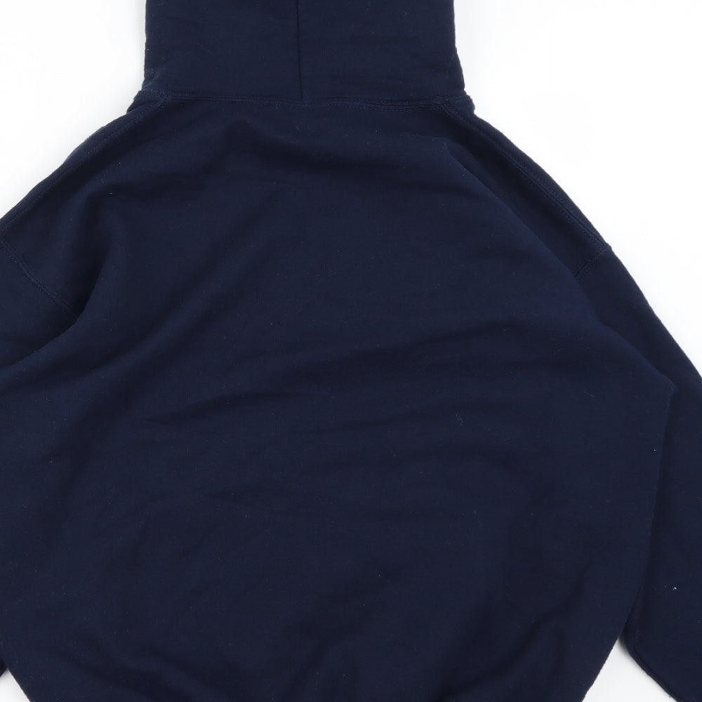 Gildan Mens Blue   Pullover Jumper Size M