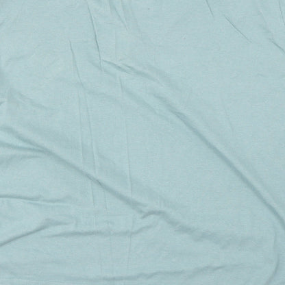 Womens UK Size XL love to lounge Green Basic T-Shirt