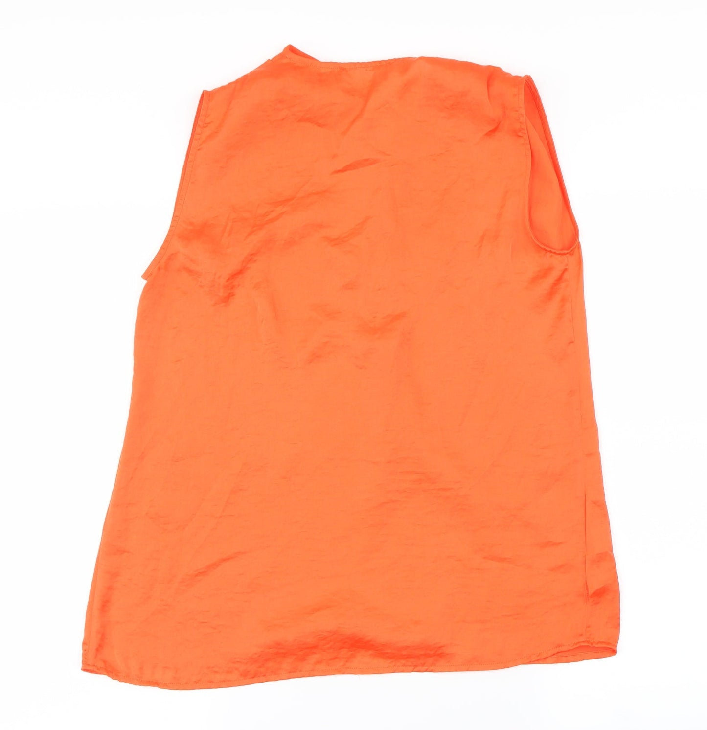 herry Womens Orange   Basic Blouse Size 6