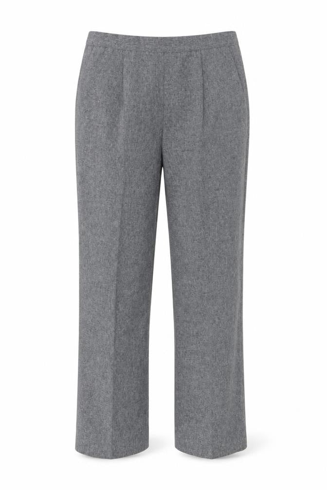 Womens UK Size 10 Preworn Regular Fit  Grey Trousers
