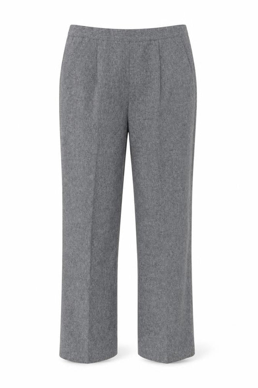 Womens UK Size 10 Preworn Regular Fit  Grey Trousers