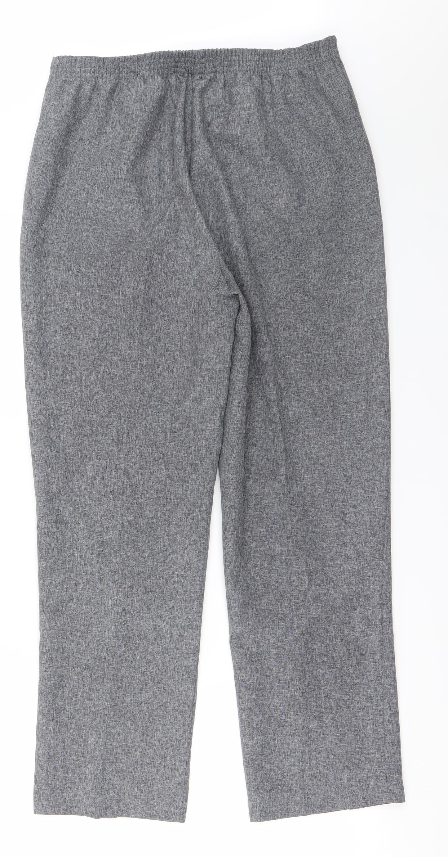 Womens UK Size 10 Preworn Regular Fit  Grey Trousers