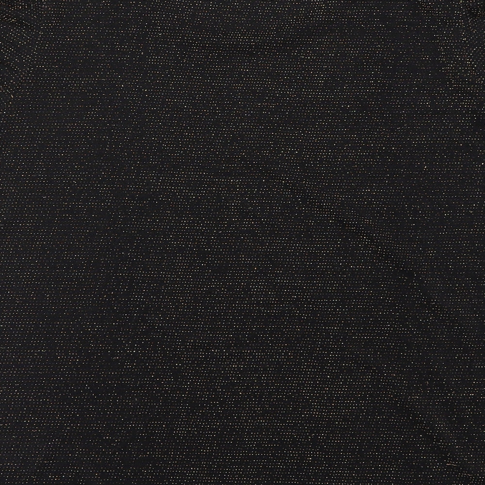 Womens UK Size 16 New Look Black Basic Blouse