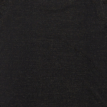 Womens UK Size 16 New Look Black Basic Blouse