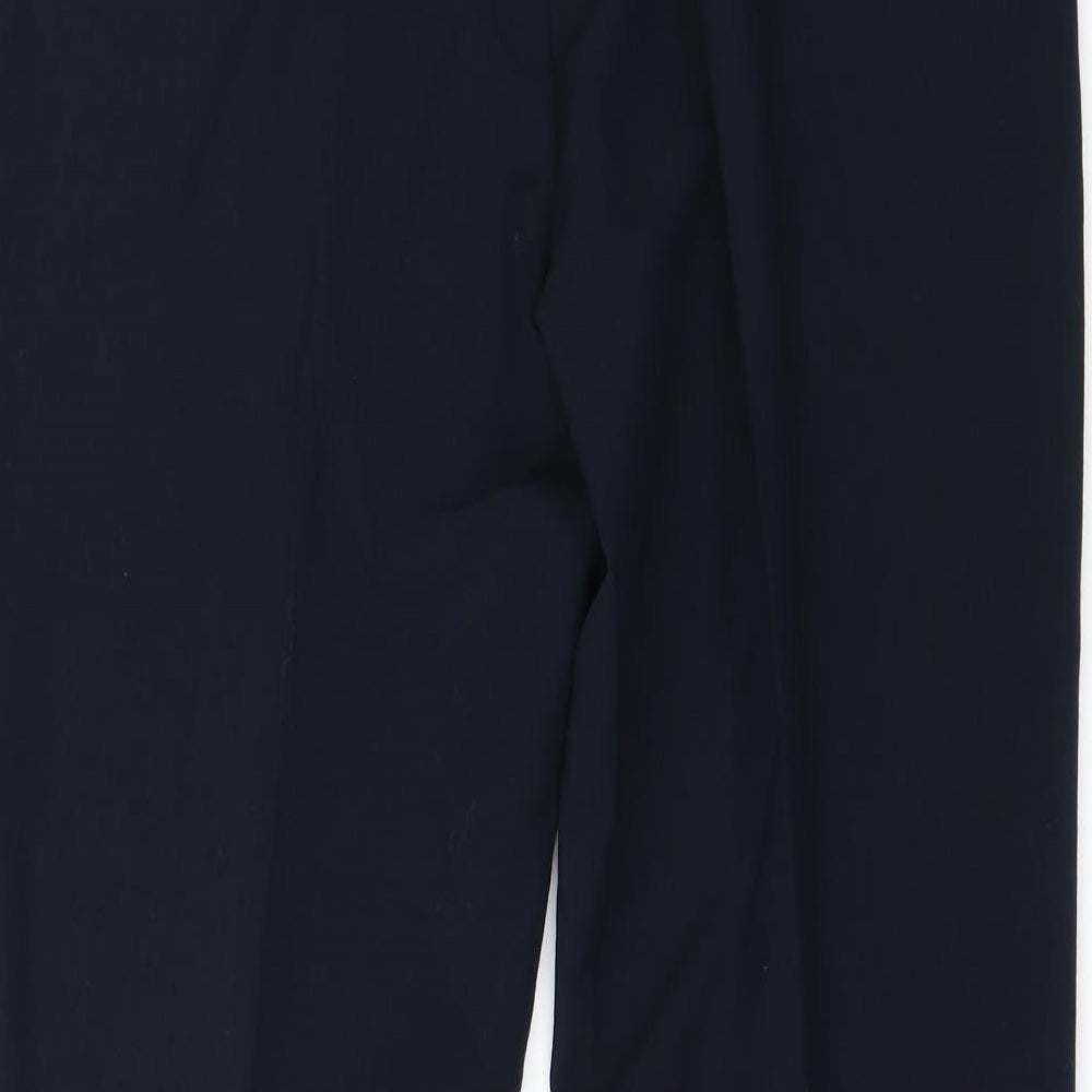 Womens UK Size 10 julipa Regular Fit  Blue Trousers