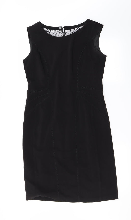 Marks and Spencer Womens Black   A-Line  Size 12