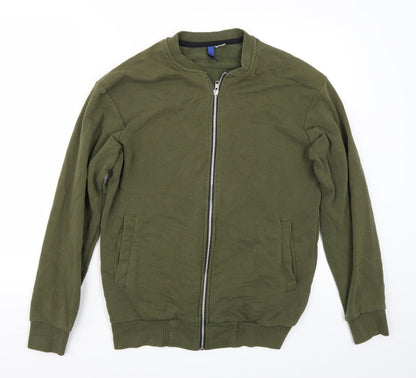 Mens UK Size XS H&M Green Jacket