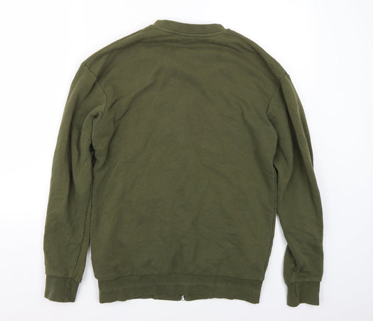 Mens UK Size XS H&M Green Jacket