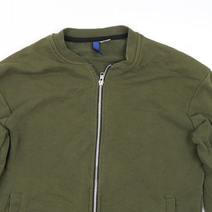 Mens UK Size XS H&M Green Jacket
