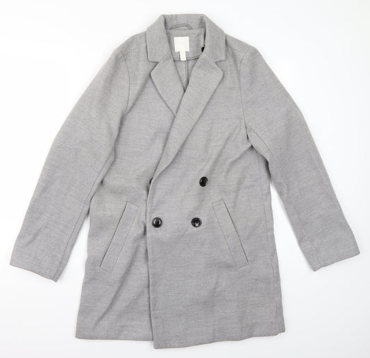 Womens UK Size 6 H&M Grey Jacket