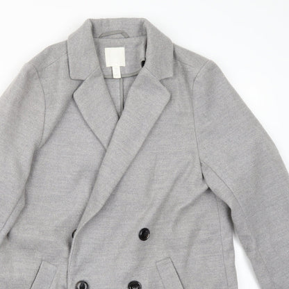 Womens UK Size 6 H&M Grey Jacket