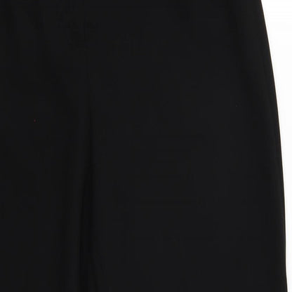 Womens UK Size 16 Marks and Spencer Regular Fit  Black Trousers
