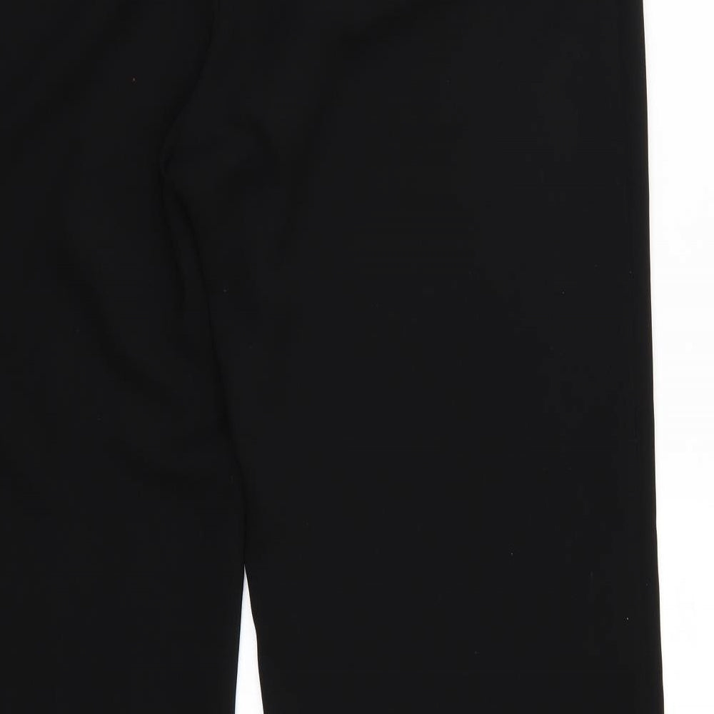 Womens UK Size 16 Marks and Spencer Regular Fit  Black Trousers