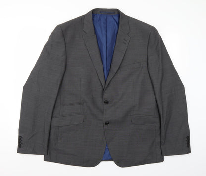 Mens UK Size 44 Marks and Spencer Regular Grey Suit Jacket