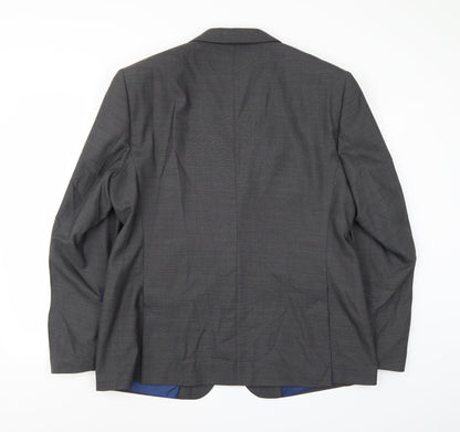 Mens UK Size 44 Marks and Spencer Regular Grey Suit Jacket