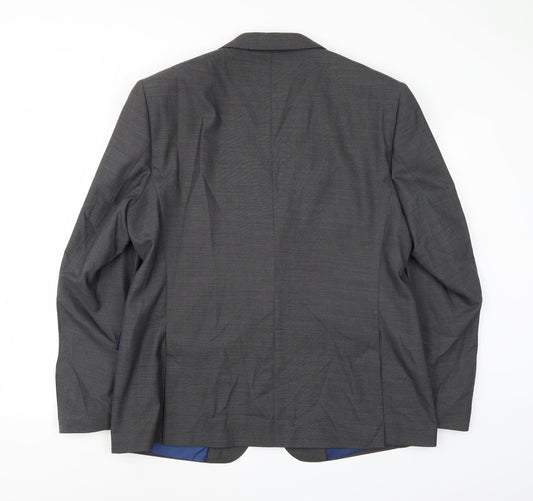 Mens UK Size 44 Marks and Spencer Regular Grey Suit Jacket