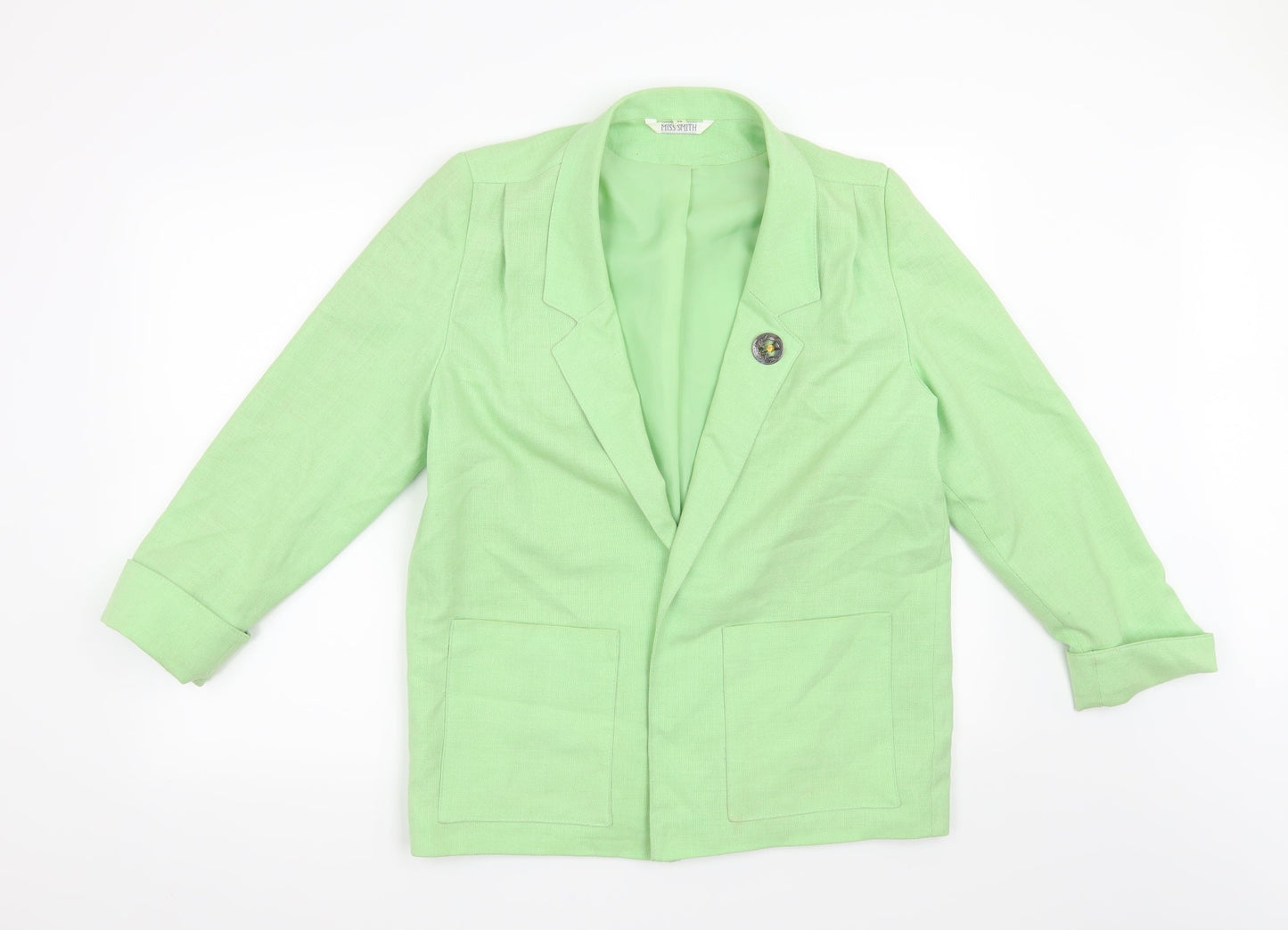 Womens UK Size 10 Miss Smith Green Jacket