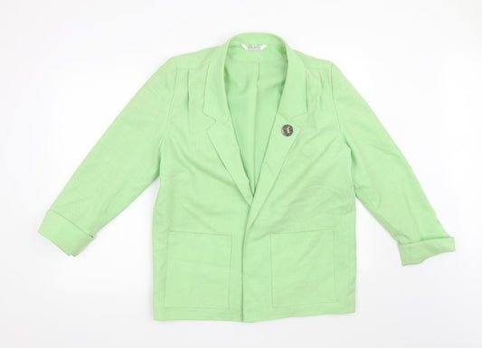 Womens UK Size 10 Miss Smith Green Jacket