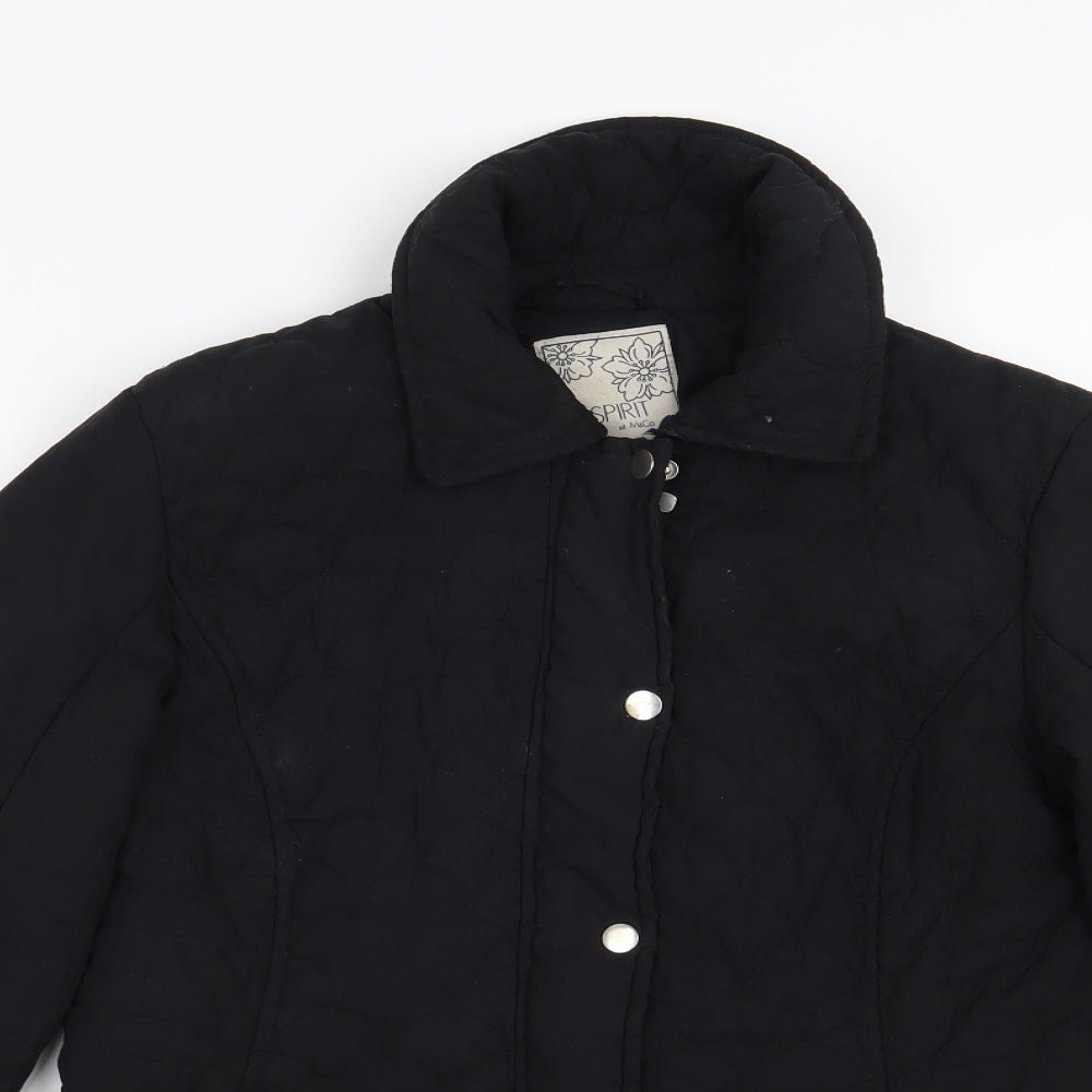 M&Co Womens Black   Jacket  Size 10