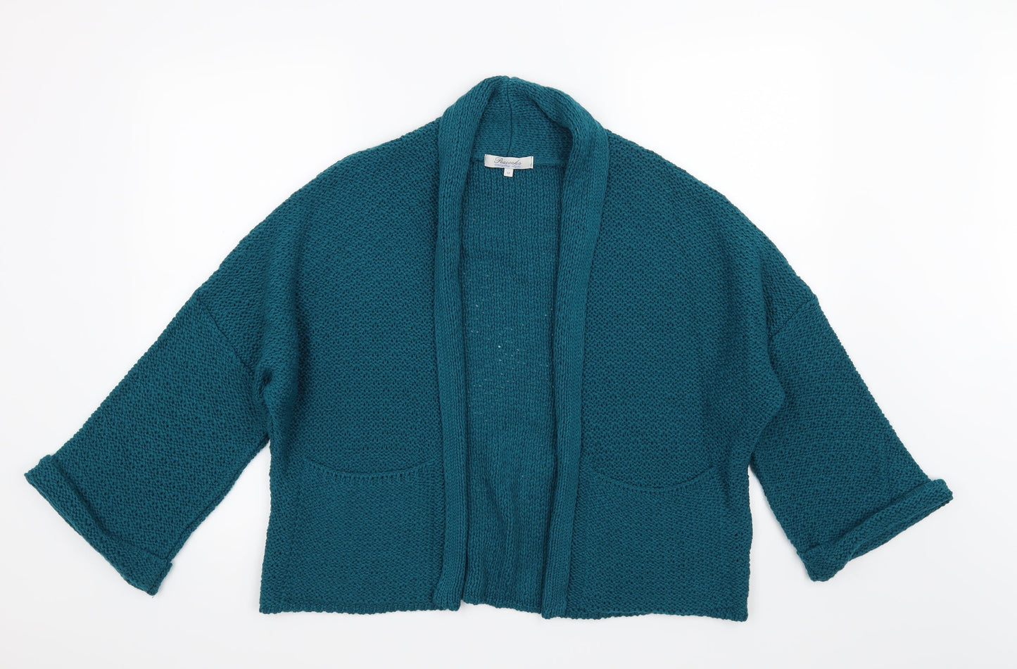 Peacocks Womens Blue   Cardigan Jumper Size 12
