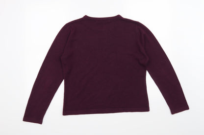JDV Womens Purple   Pullover Jumper Size 12