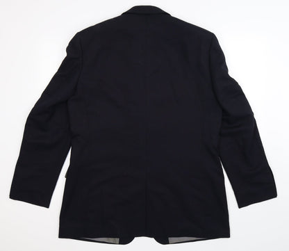 Mens UK Size 44 Jonathan Adams Regular Blue Suit Jacket