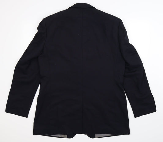 Mens UK Size 44 Jonathan Adams Regular Blue Suit Jacket