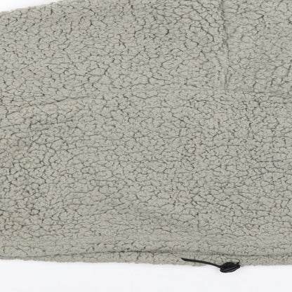 SheIn Womens Grey  Fleece Jacket  Size S