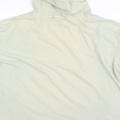 Mens UK Size M New Look Green Pullover Hoodie