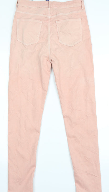 the carrie Womens Orange   Straight Jeans Size 12 L26.5 in