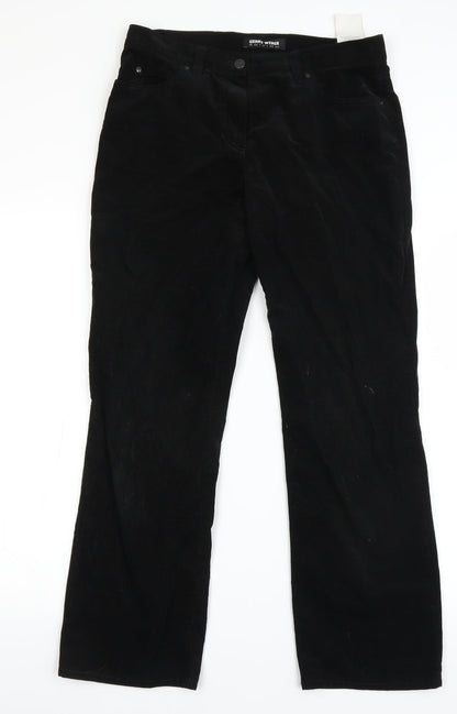 Gerry Weber Womens Black   Chino Trousers Size 38 L23 in