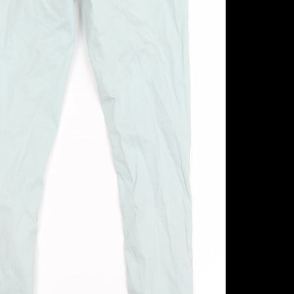 Womens UK Size 32 Top shop Regular Fit Skinny Green Jeans