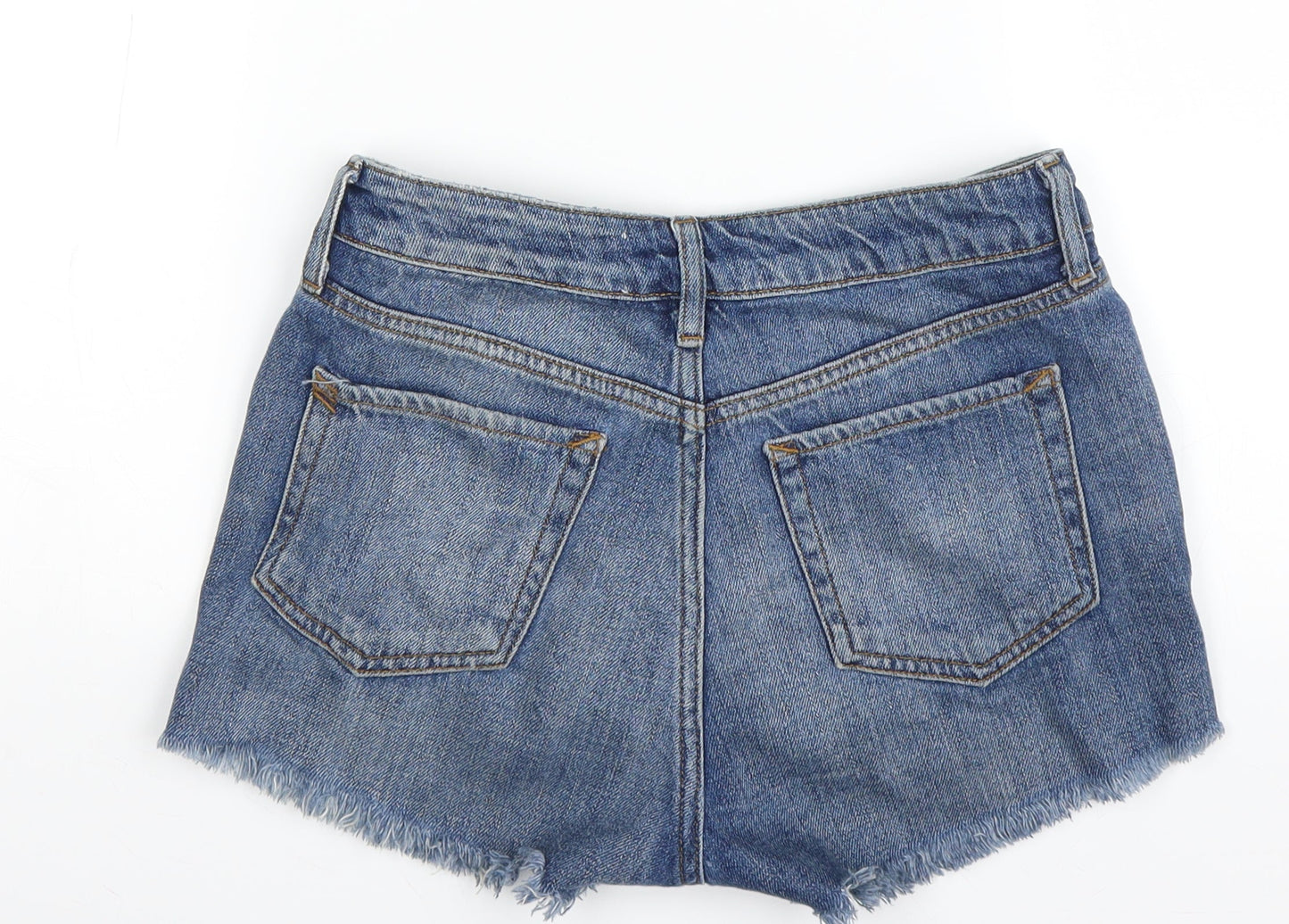 BDG Womens Blue   Cut-Off Shorts Size 4