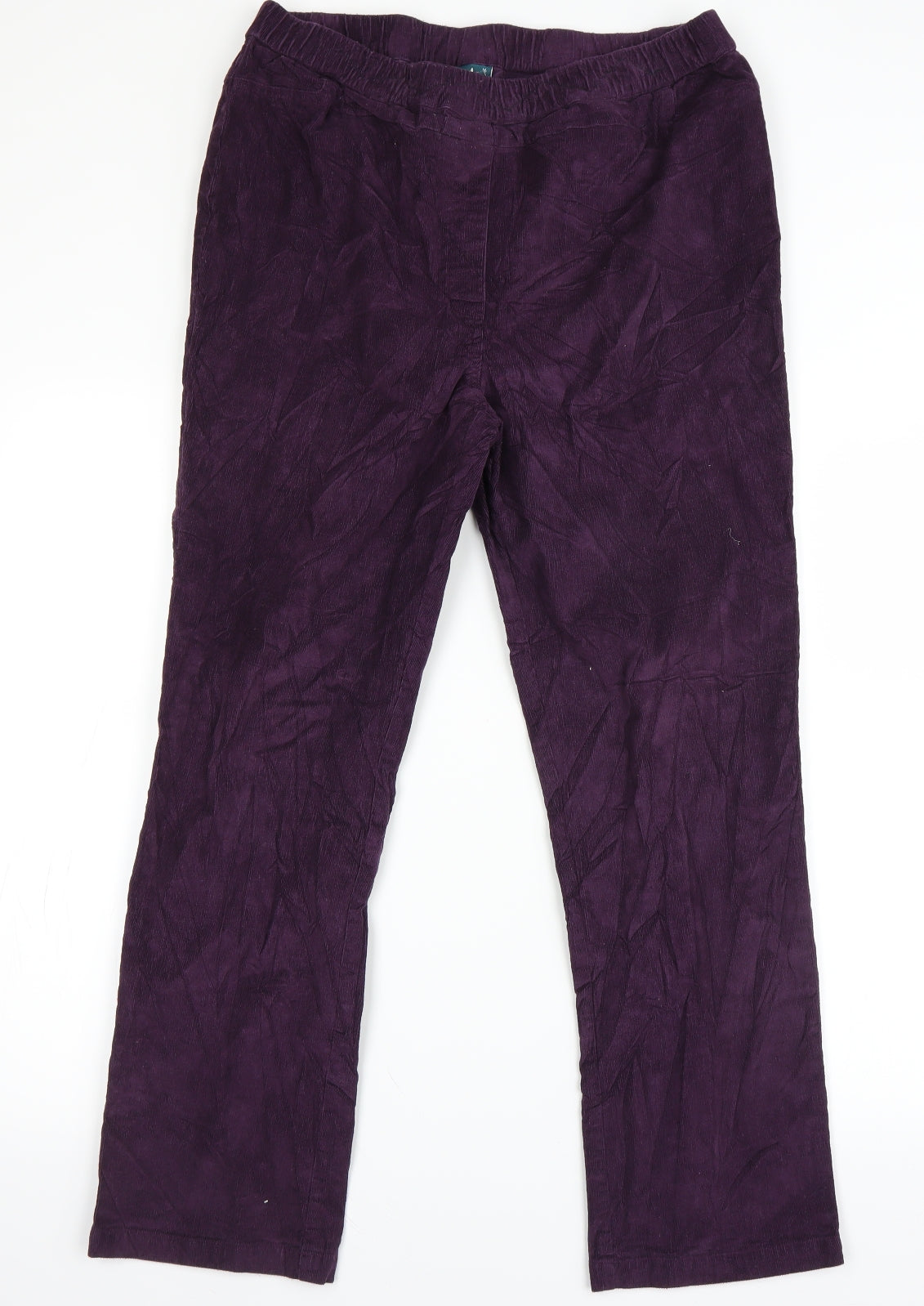 Amber Womens Purple   Straight Jeans Size 16 L25 in