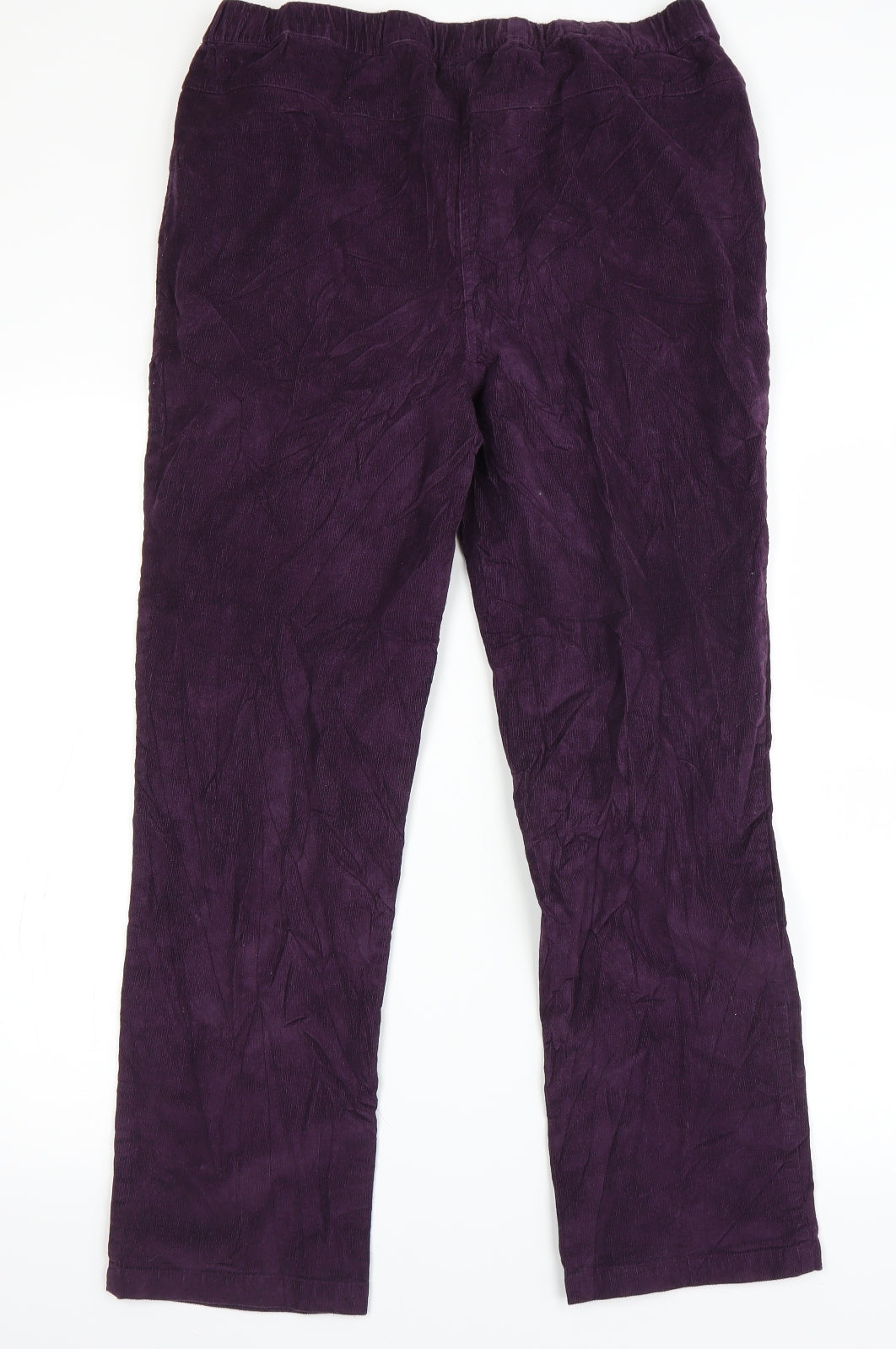 Amber Womens Purple   Straight Jeans Size 16 L25 in