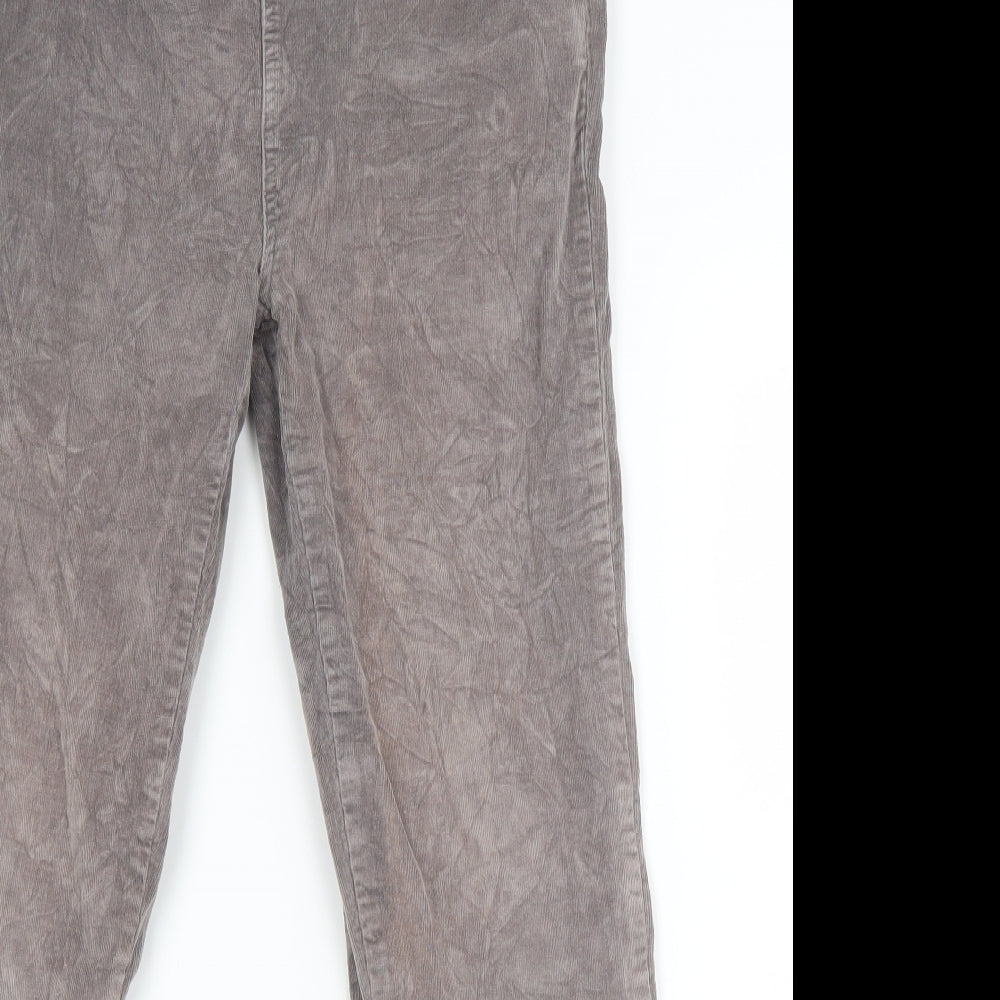 Cotton Traders Womens Grey   Trousers  Size 12 L23 in