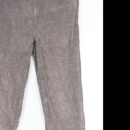 Cotton Traders Womens Grey   Trousers  Size 12 L23 in