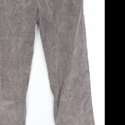 Cotton Traders Womens Grey   Trousers  Size 12 L23 in