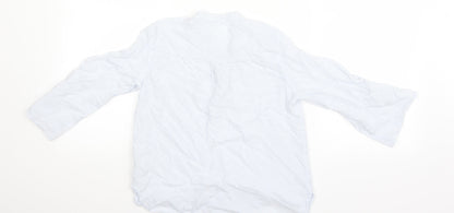 H&M Girls Multicoloured Striped  Basic T-Shirt Size 10 Years