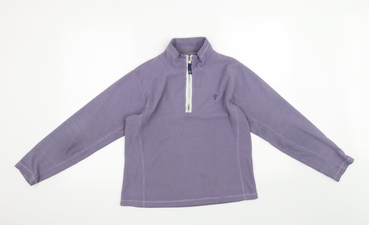 Polartec Womens Purple   Pullover Sweatshirt Size 10