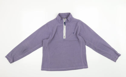 Polartec Womens Purple   Pullover Sweatshirt Size 10