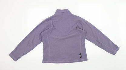 Polartec Womens Purple   Pullover Sweatshirt Size 10