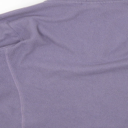 Polartec Womens Purple   Pullover Sweatshirt Size 10