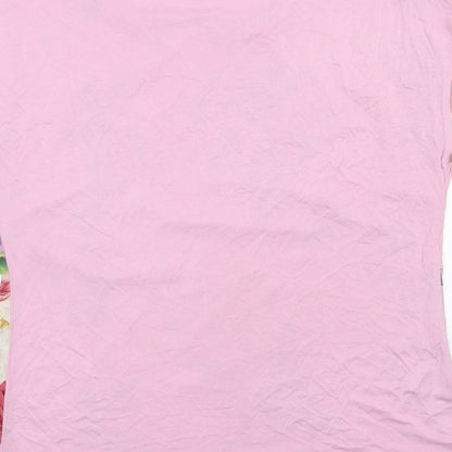 Womens UK Size S ORSAY Pink Basic T-Shirt