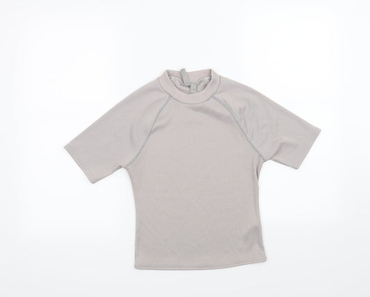 Womens UK Size 12 ASOS Purple Basic T-Shirt