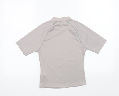 Womens UK Size 12 ASOS Purple Basic T-Shirt