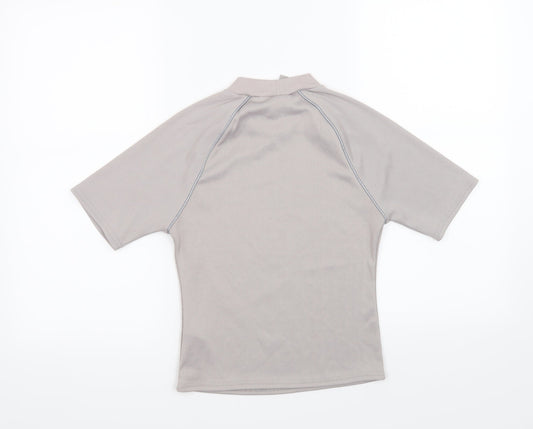 Womens UK Size 12 ASOS Purple Basic T-Shirt