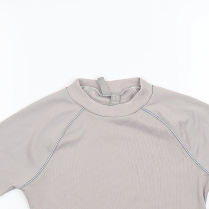 Womens UK Size 12 ASOS Purple Basic T-Shirt